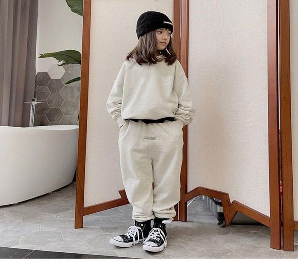 

childrens suit fashion toddler baby boys girls fall clothes sets baby girl clothing set kids sports sweatshirt pants 2pcs suits ou5783137, White