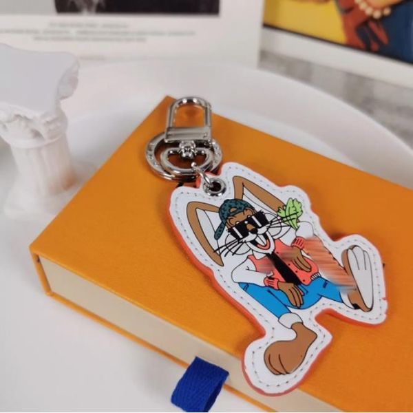 

keychain key chain buckle lovers car keychain handmade leather keychains men women bags pendant accessories with box and dust bag letters de, Slivery;golden