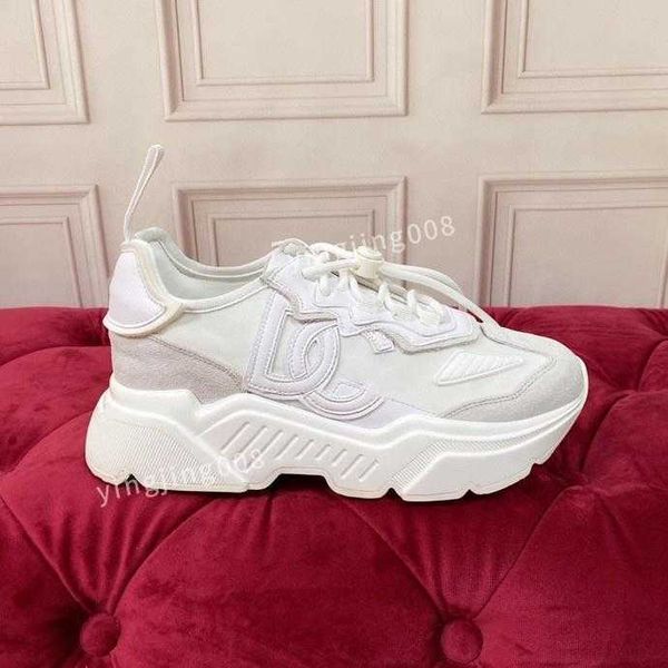

2023 designer shoes casual shoes for men women new italy brand fashion luxury high breathable leather dg dolce and gabbana gabanas sneakers, Black