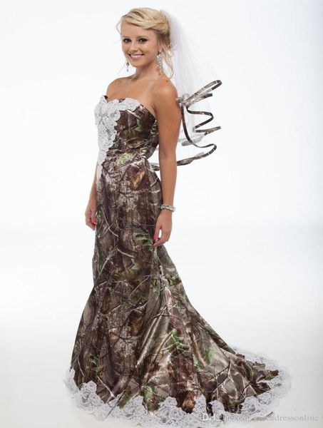 

2017 new camo mermaid formal evening dresses satin appliques lace camouflage floorlength prom party celebrity gowns qc2934429617, Black;red