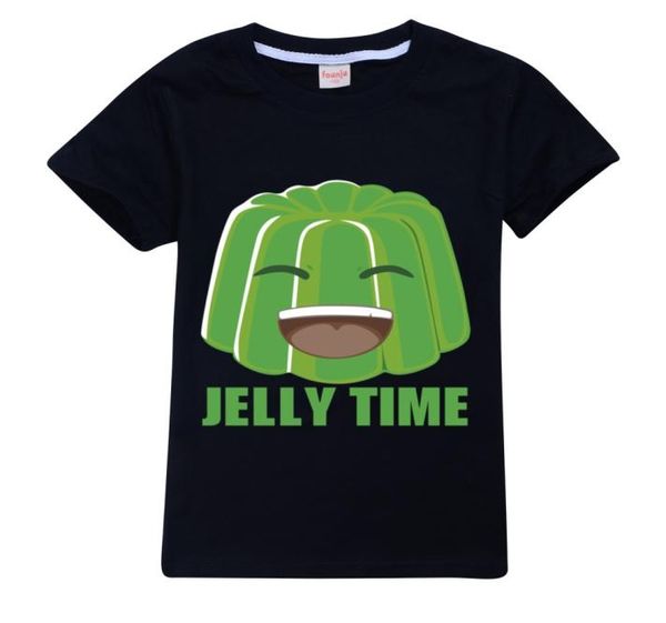 

toddler kids t shirt jelly time short sleeve tees for teen girls boys 100 cotton desinger shirts 214 years2897100, Blue