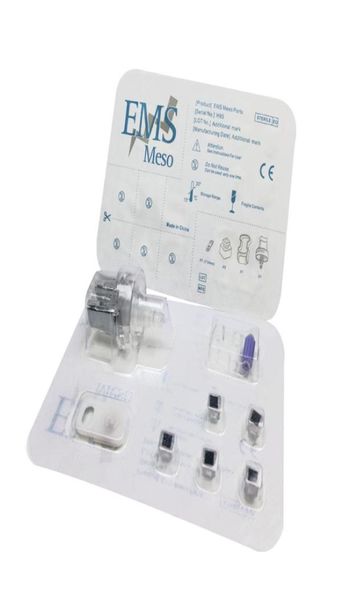 

new arrival 3in1 ems microneedle needle card meso therapy injection facial lift beauty rf mesotherapy gun consumables4588003