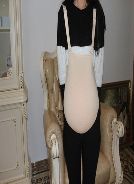

fake pregnant belly in cloth bag silicone belly tasteless fake belly for pregnant woman 6939517