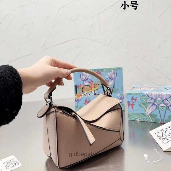 

shoulder bags puzzle spain loewsbag girl bag one lady designer colored geometric large capacity commuter leather crossbody handbag md1p