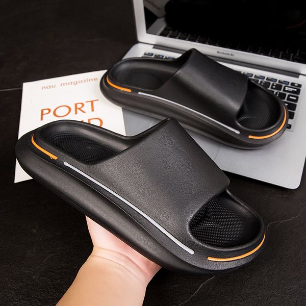 

slippers summers for men platform eva fashion sandals outdoor indoor antislip slides male female shoes flip flops zapatos 230717, Black