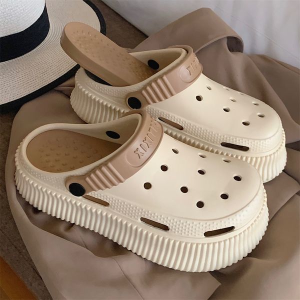 

slipper summer clogs vacation slippers nonslip eva soft bottom shoes classic nursing hospital women work sandals 230703, Black