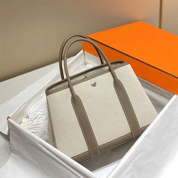 

designer tote bags garden party classic handmade thread bag bucket canvas collage cowhide party garden large