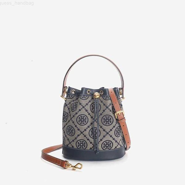 

designer bag luxury tb2023 new bucket bag ins versatile texture one shoulder crossbody, Pink;blue