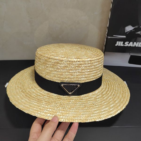 

straw hat wide brim hats casquette summer beach vacation hat straw hat fashion casual sun caps high quality, Blue;gray