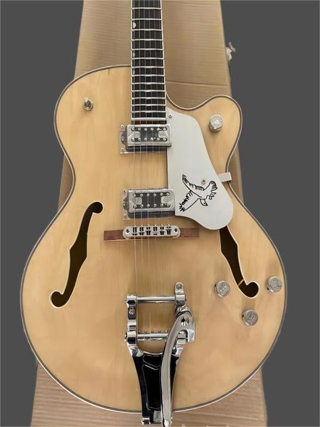 

ebony wood fingerboard howllow body guitar