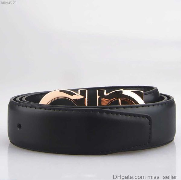 

2022 smooth leather belt luxury belts designer for men big buckle male chastity fashion mens wholesale missseller, Black;brown