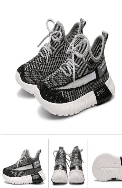 

designer kids shoes children baby toddler run shoes sport breathable running shoes for boys girls sneakers6129632, Black
