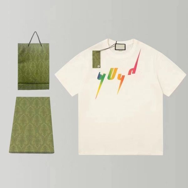 

t shirt short sleeve men and women designer classic letter print cotton t shirt f casual trend summer, White;black