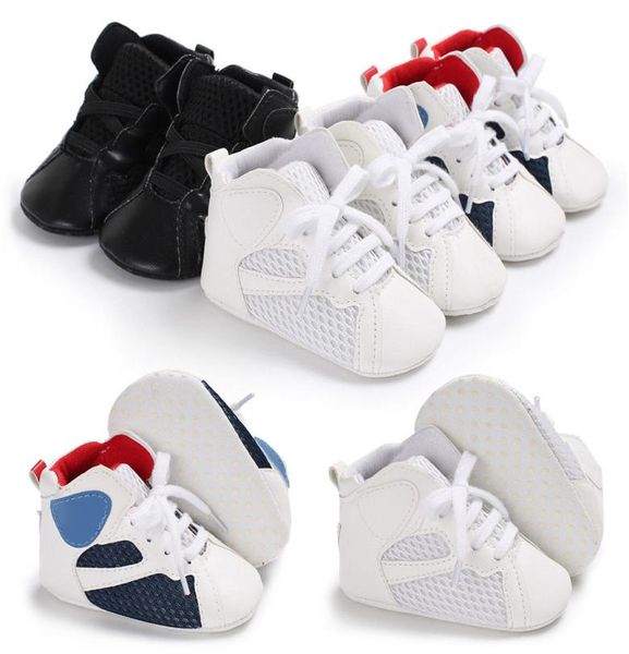 

2018 new brand patchwork infant toddler baby boy girl soft sole crib shoes sneaker newborn casual shoes2635658