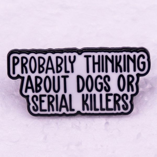 

probably thinking brooch cute anime movies games hard enamel pins collect cartoon brooch backpack hat bag collar lapel badges, Blue