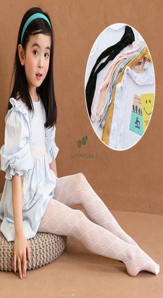 

designer girls hole tight summer kids letter hollow leggings sweet children knitting dance princess pantyhose bottom a65136206888, Blue