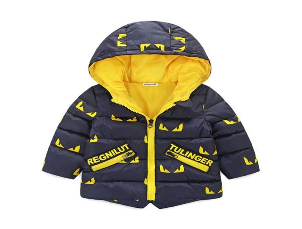 

2019 winter new baby boy and girl clotheschildren039s warm jacketskids sports hooded outerwear 3 colors3869758, Blue;gray