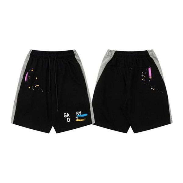 

ale galleries mens shorts fashion designer depts pants sweat pant speckled men's women's loose casual short 9uyh, White;black