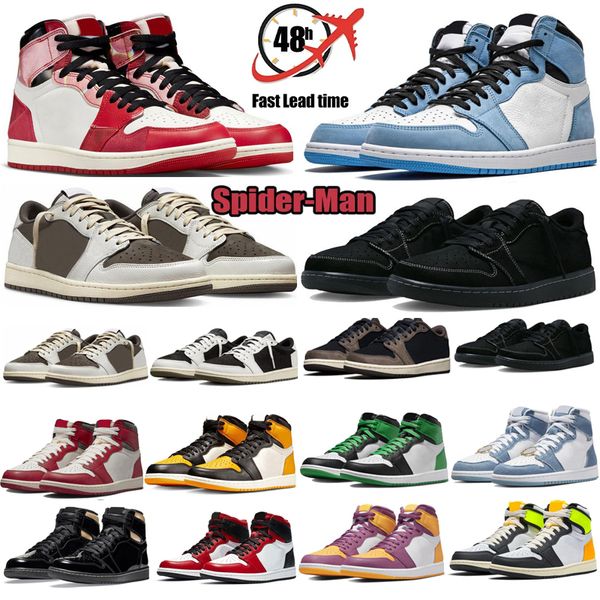 

jumpman 1 basketball shoes men 1s skyline next chapter true university blue hyper royal panda dark mocha bred shadow smoke grey women sport