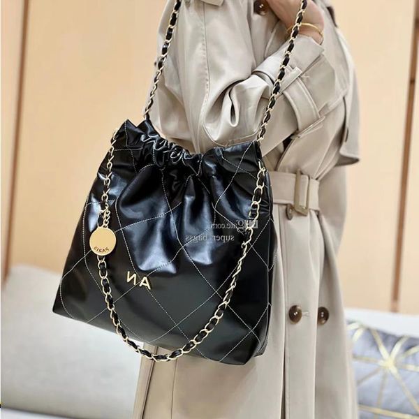 

designer knockoff genuine chain with delicate 37cm bag shoulder handbag bag yc016 box leather