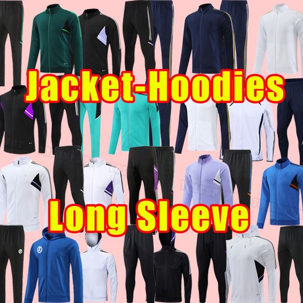 

camavinga hazard soccer tracksuits 2023 real madrids rodrygo rudiger modric marcelo asensio lucas v tchouameni valverde long sleeve hoodies, Black
