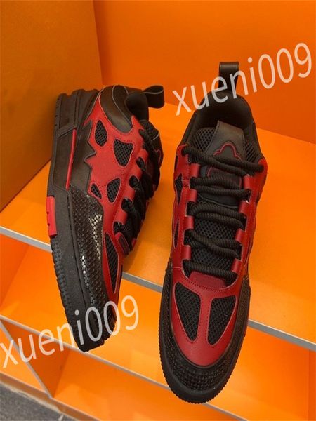 

2023 new luxurys designer men women casual shoe triple white black sneakers gomma leather trainer printed platform trainers shoes wd230601
