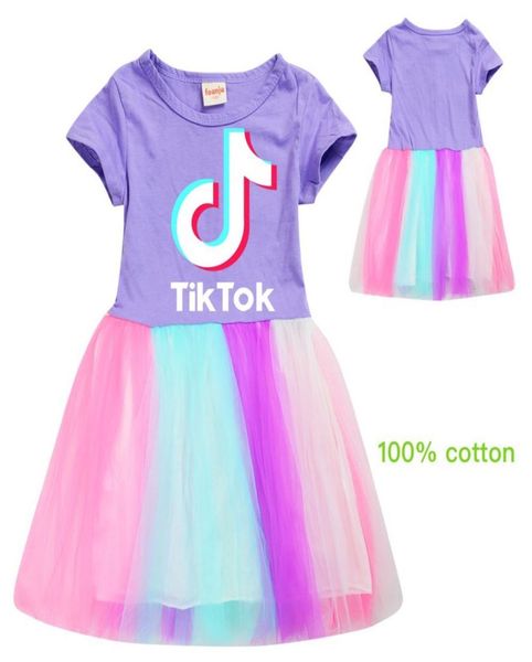 

tik tok leisure dresses girls breathable clothes fashion comfortable harajuku tik tok cotton short sleeve lace girl039s dr5279890, Red;yellow