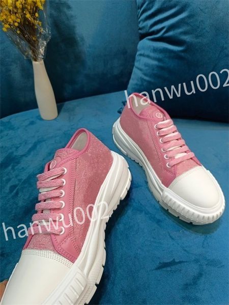 

2023 new luxurys designer sneaker casual shoes calfskin leather white letter overlays platform fashion sneakers size 35-46 dc220506, Black