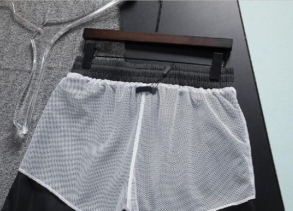 

men's shorts mens designer waterproof fabric summer men brand clothing swimwear beach pants swimming board shorts basketball man fashio, White;black