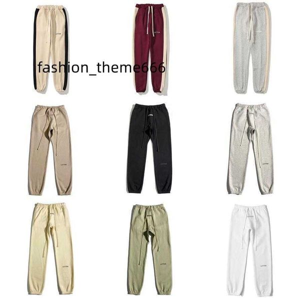 

mens pants casual high street designer men woman joggers long pants hip hop sweatpant jogging loose trouser asian size, Black