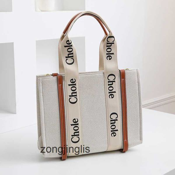 

tote designer bags cloe handbags women bag 2023 new fashion one shoulder canvas portable commuting high-capacity tote 8icu