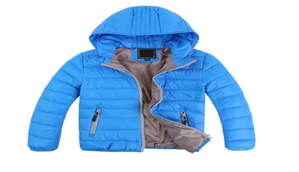 

boys girls jackets baby children039s outerwear kids winter warm hooded coat good quality children cottonpadded winter down jac8818303, Blue;gray