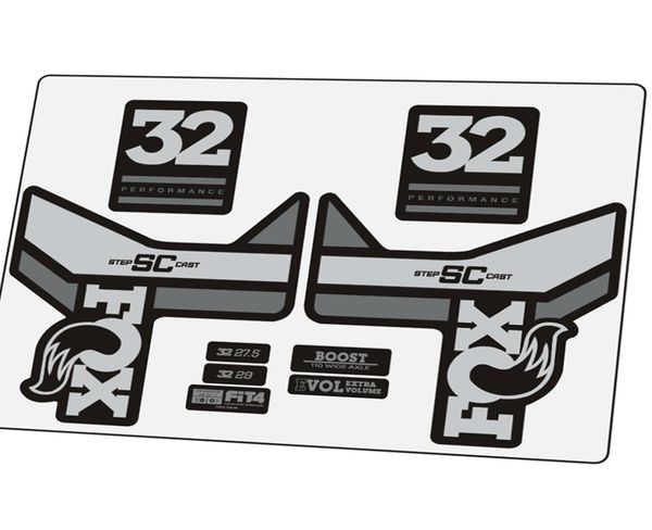 

bicycle fork sticker mtb fork mountain bike suspension fork decal for 2020 fox 32 sc performance stepcast2889193