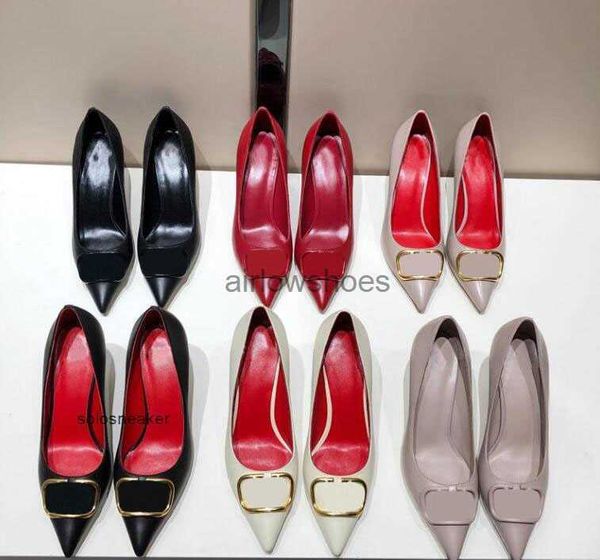 

with box valentinoly''designer vt sandal shoes lady fashion dress high heels womens pumps women sandals wedding shoes designer v-b, Black