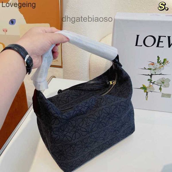 

lloew embroidered handbags canvas designer bags cubi 2023 spain oxford cloth lunch box underarm handbag canvas large capacity versatile 75aq