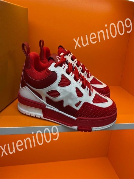 

2023 new luxury designer men women casual shoe triple white black sneakers gomma leather trainer printed platform trainers shoes wd230601