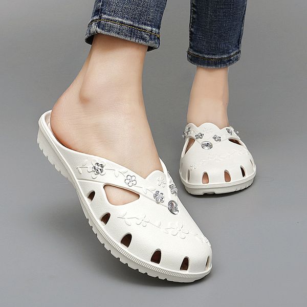 

slippers womens casual clogs breathable beach sandals valentine slippers summer slip on women flip flops shoes home shoes for women 230703, Black