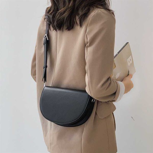 

small fresh bag for women popular new bags fashion version versatile crossbody bag for women ins. western style saddle bag