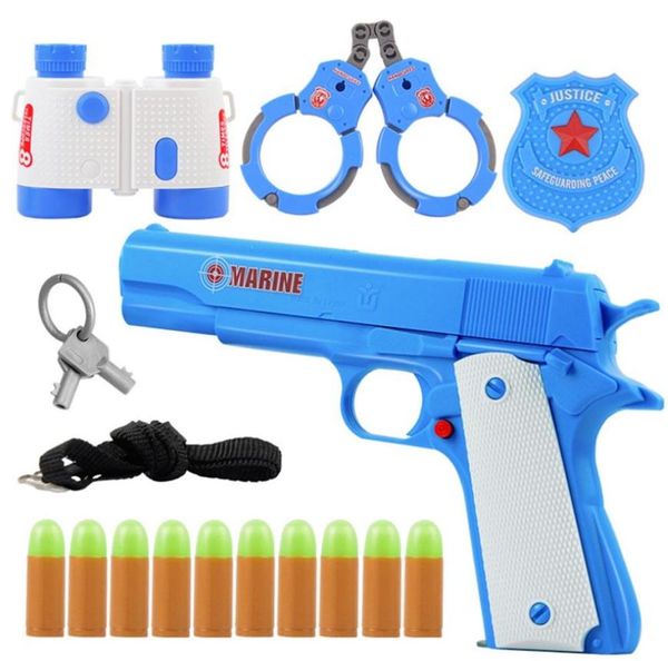 

bullet pistol simulation interaction game toy bullet pistol outdoor activity game toy gun set soft2250595