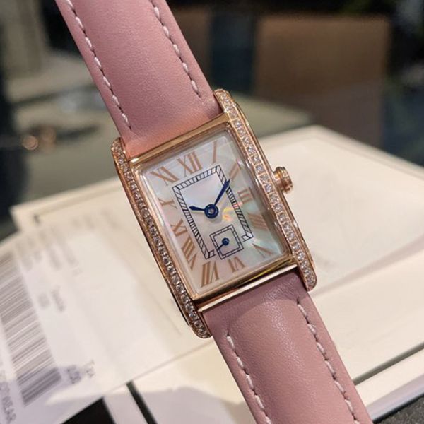 

womens watch 33mm quartz movement warterproof business wristwatch fashion montre de luxe watch for lady, Slivery;brown