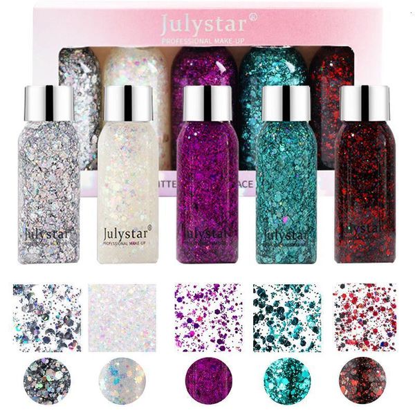 

eye shadow body glitter skinfriendly face glue liquid eyeshadow for festival makeup long lasting sparkling hair nails 230703