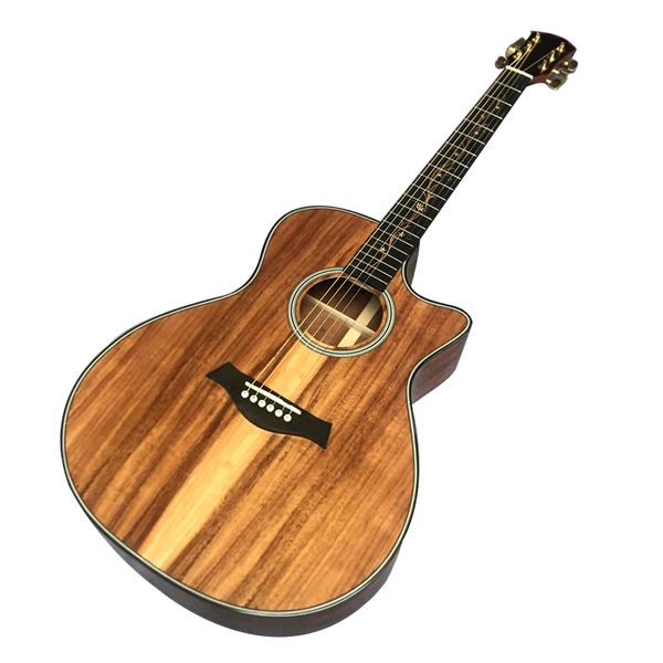 

2023 41 inch k24 series black finger ga acoustic acoustic guitar