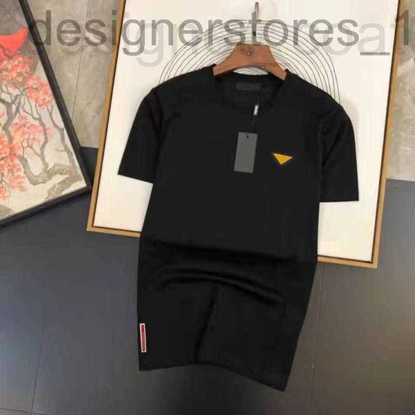 

men's t-shirts designer mens t shirts designer man tshirts shorts tees summer breathable shirt with budge letters design short sleeves, White;black