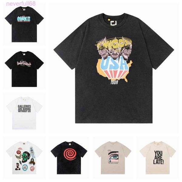 

shirts designer galleryes depts shirt alphabet print trendy trend basic casual fashion loose short t-shirt half sleeve tees s-xl, White;black