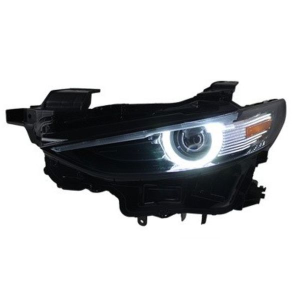 

car led headlight for 20 20- 20 22 mazda 3 axela head light parking running start up animation streamer front lamp