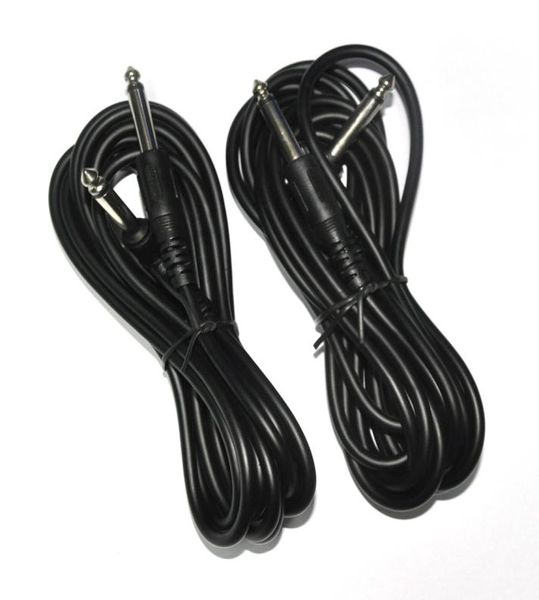 

2pcs 10ft guitar instrument audio cable cord 14quot straight to 14039039 right angle2435383