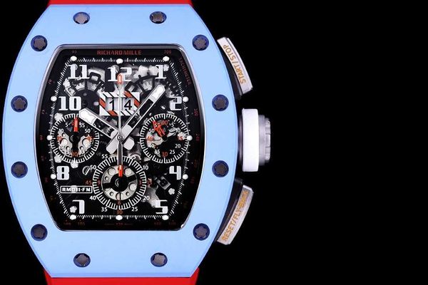 

fantastic mechanical r i c h a r d luxury superb style male wrist watches rm11 rm11-03 dmk0 8designer high-end quality tpt carbon fiber beze, Slivery;brown
