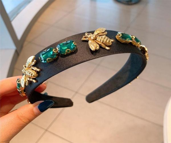 

geometry crystal headband fashion animal hairband cubic bee charm headband outdoor yoga hair bands lady party headband tiaras2600558