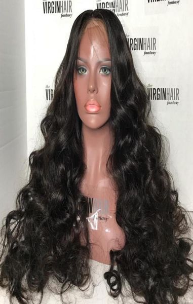 

customized 10a human hair wigs for black women brazilain peruvian big bodywave loosewave full lace wigs and lace front wigs8730657, Black;brown