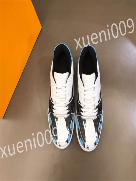 

designer men women casual shoes triple white black sneakers gomma leather trainer printed platform trainers shoes wd230602